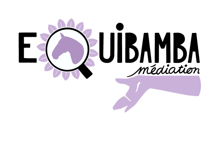 logo d'Equibamba médiation par le cheval